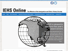 Tablet Screenshot of iehs.org